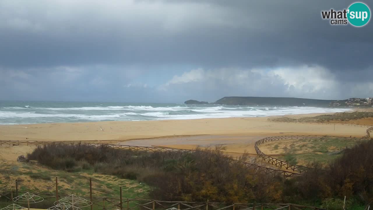 Webcam Torre dei Corsari – Liveblick auf den Strand von Punta Usai