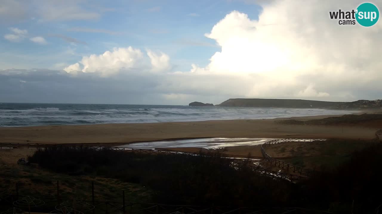 Webcam Torre dei Corsari – Live Beach View from Punta Usai
