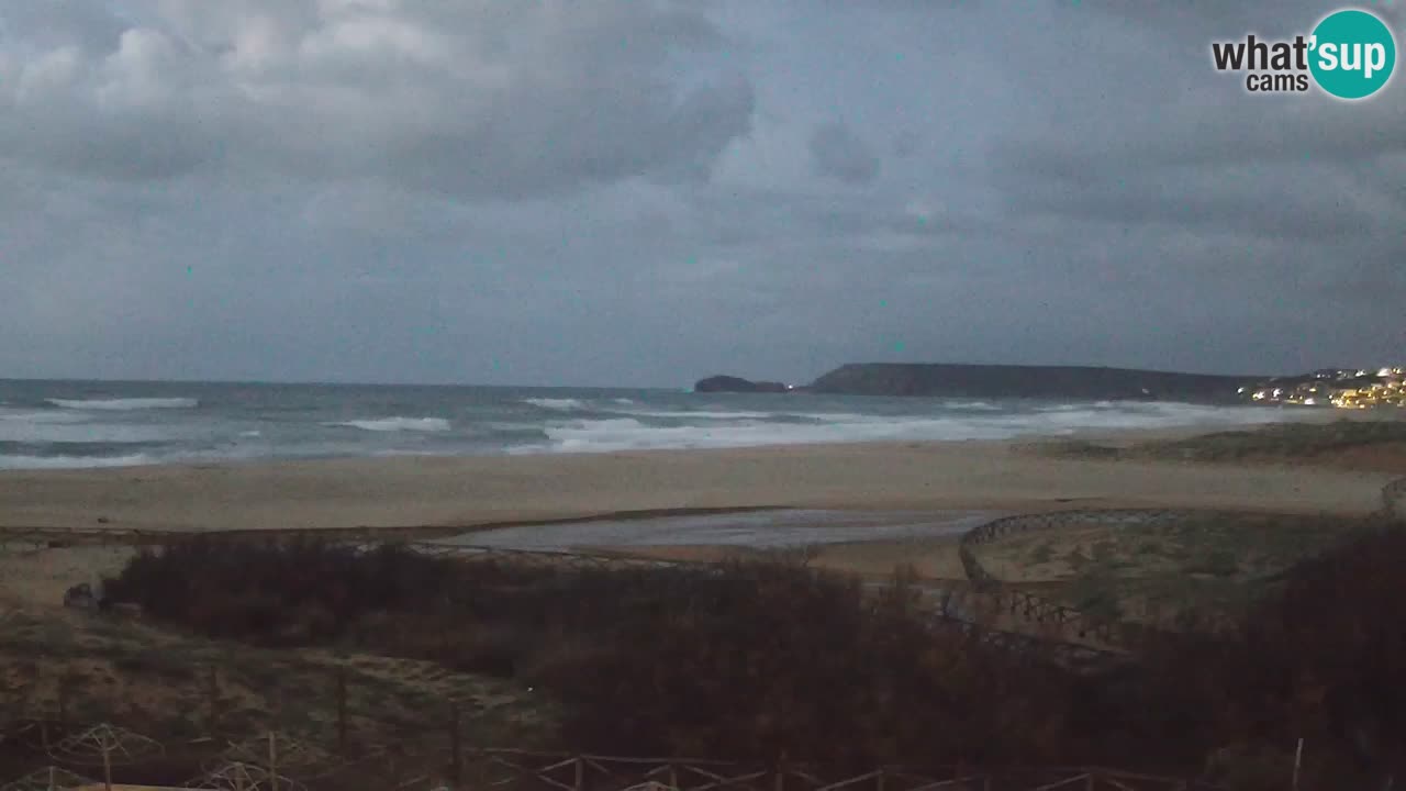 Web kamera Torre dei Corsari – Pogled uživo na plažu s Punta Usai