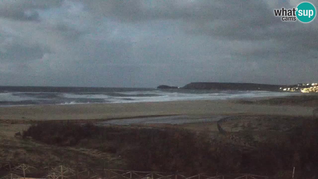 Web kamera Torre dei Corsari – Pogled uživo na plažu s Punta Usai