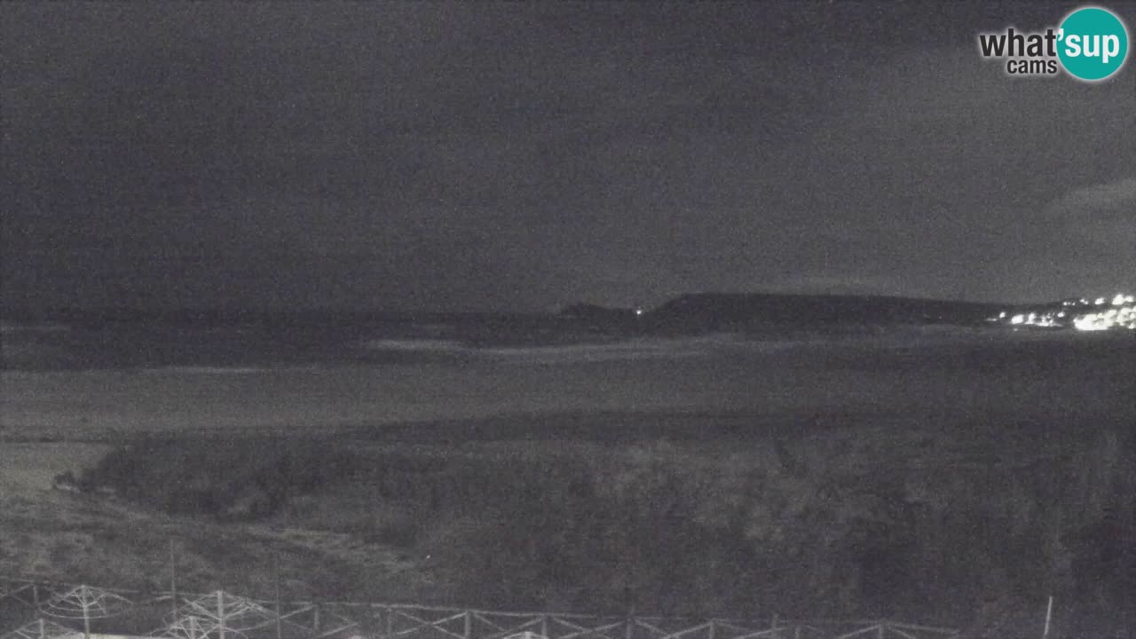 Webcam Torre dei Corsari – Liveblick auf den Strand von Punta Usai