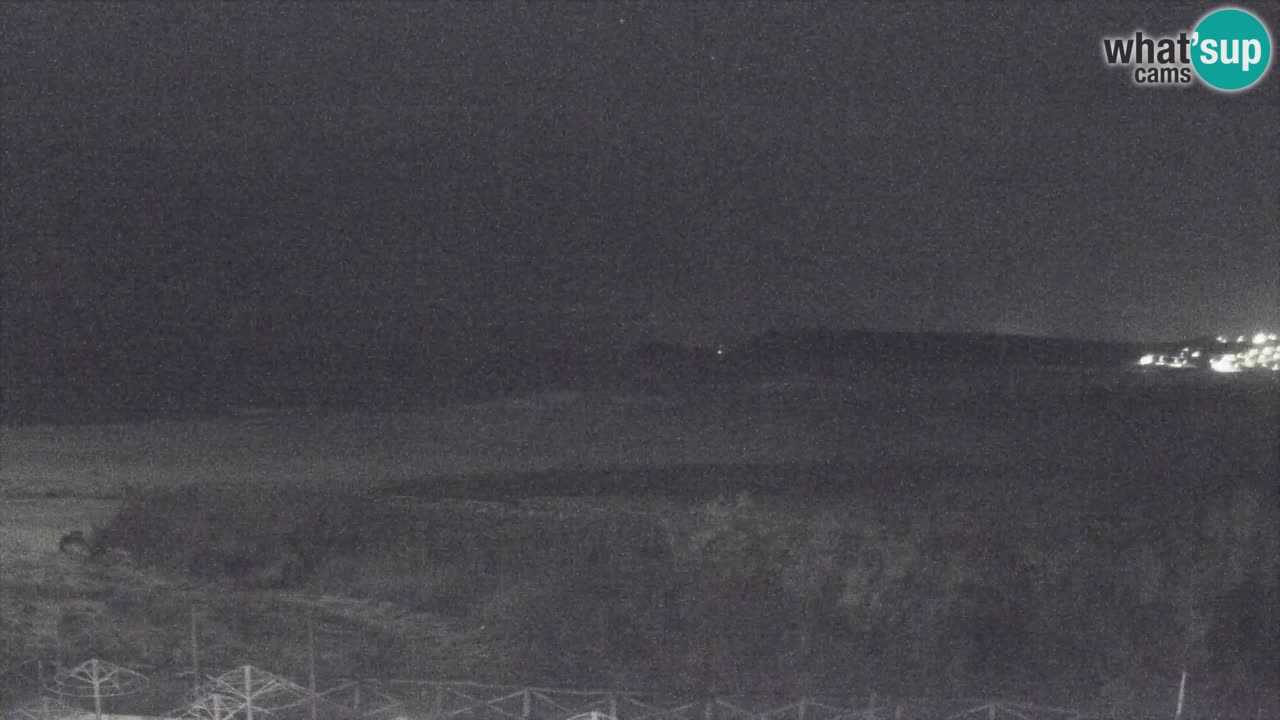 Cámara web Torre dei Corsari – Vista en directo de la playa desde Punta Usai