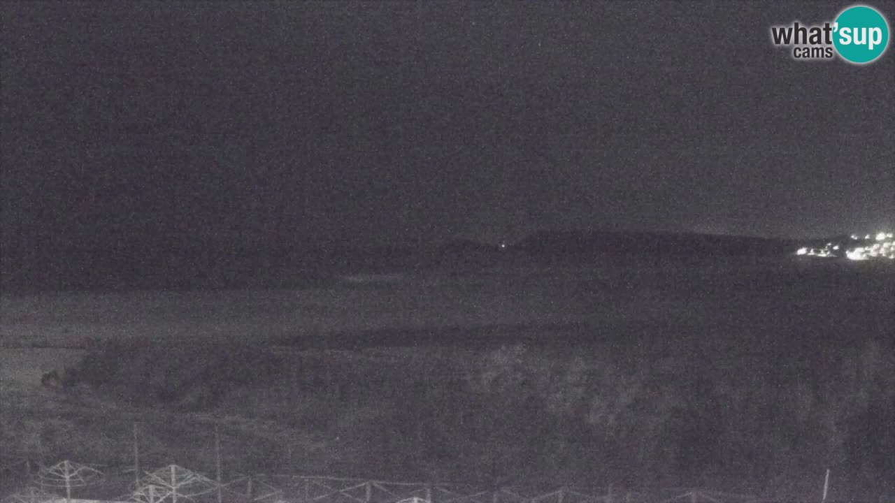 Webcam Torre dei Corsari – Vista live sulla spiaggia da Punta Usai