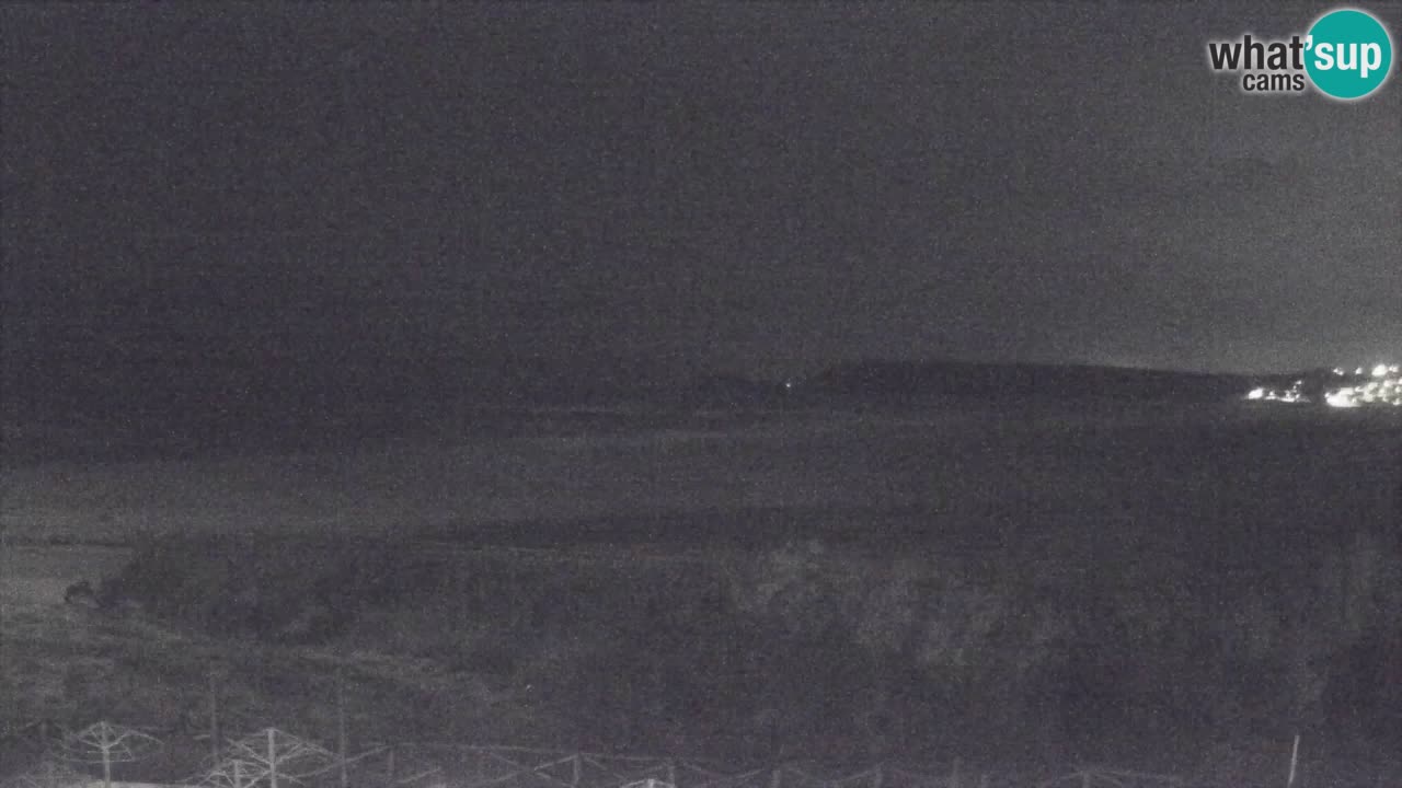 Webcam Torre dei Corsari – Vista live sulla spiaggia da Punta Usai