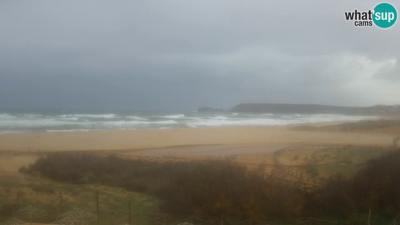 Webcam Torre dei Corsari – Live Beach View from Punta Usai