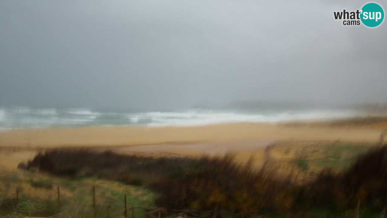Webcam Torre dei Corsari – Vue en direct sur la plage depuis Punta Usai