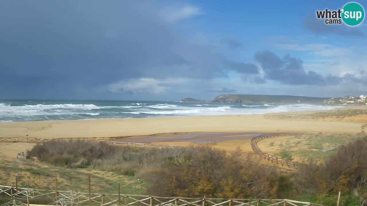 Webcam Torre dei Corsari – Vue en direct sur la plage depuis Punta Usai