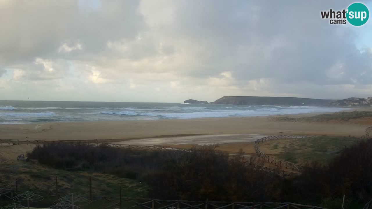 Webcam Torre dei Corsari – Live Beach View from Punta Usai
