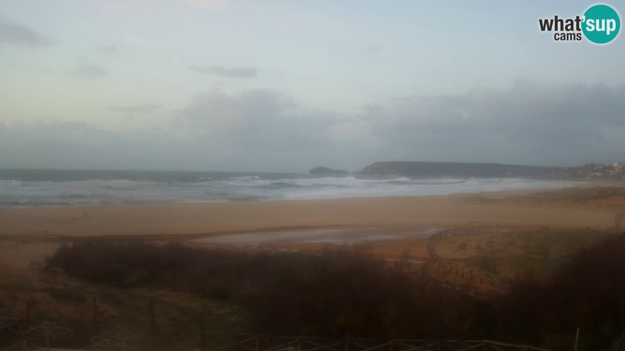 Webcam Torre dei Corsari – Live Beach View from Punta Usai