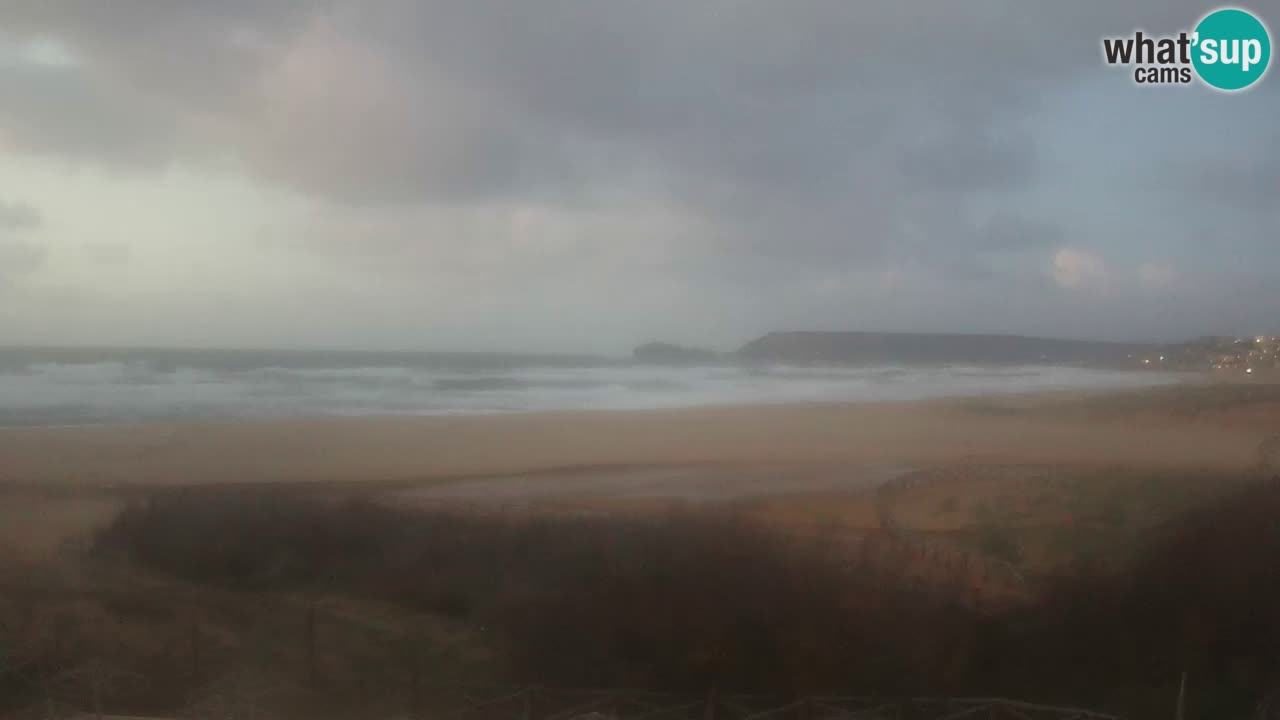 Webcam Torre dei Corsari – Vista live sulla spiaggia da Punta Usai