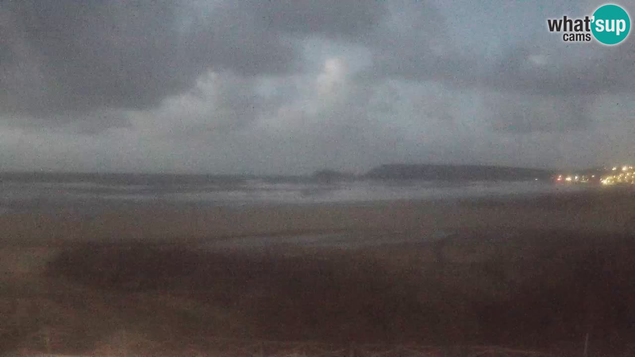 Cámara web Torre dei Corsari – Vista en directo de la playa desde Punta Usai