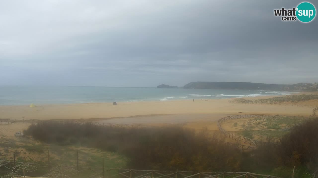 Webcam Torre dei Corsari – Vista live sulla spiaggia da Punta Usai