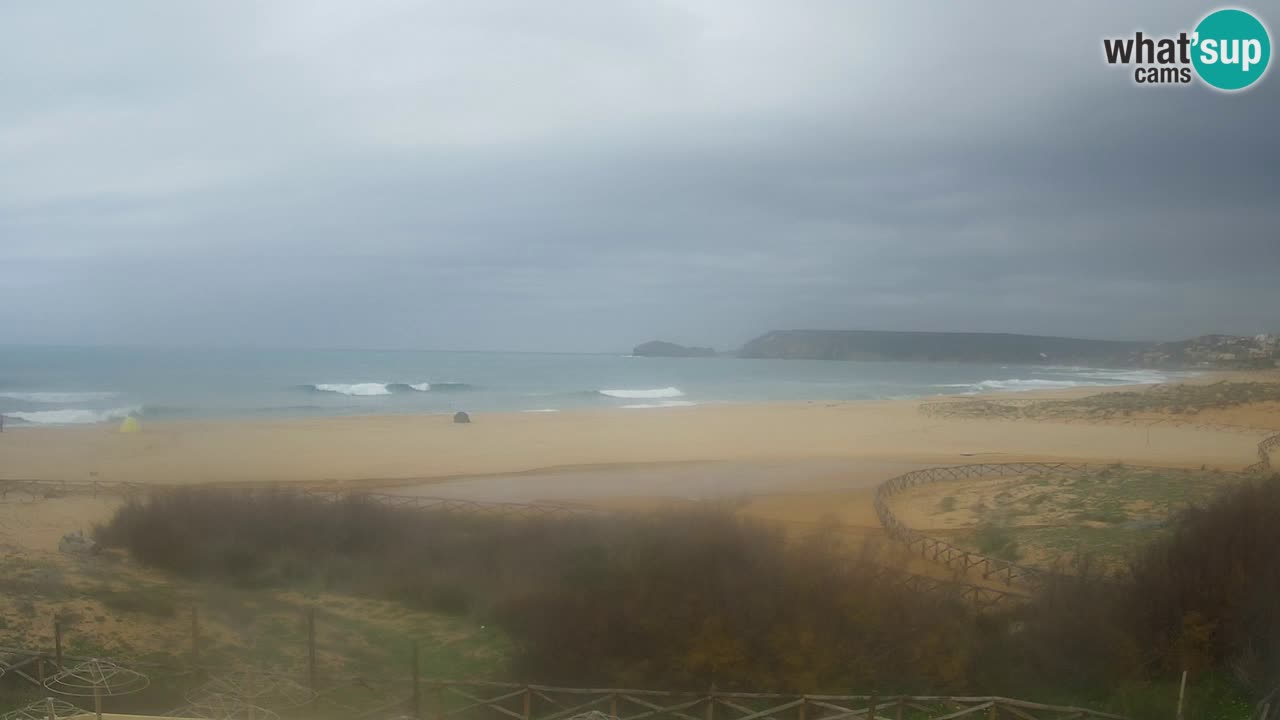 Webcam Torre dei Corsari – Vista live sulla spiaggia da Punta Usai