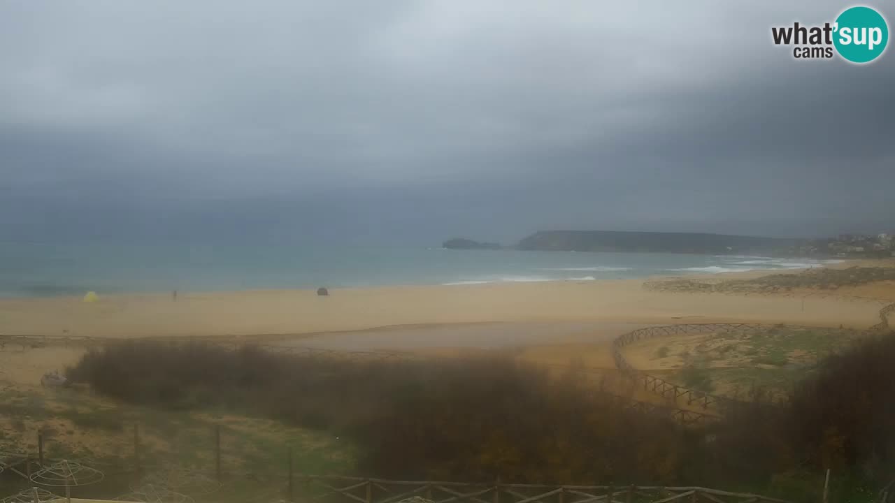 Webcam Torre dei Corsari – Liveblick auf den Strand von Punta Usai