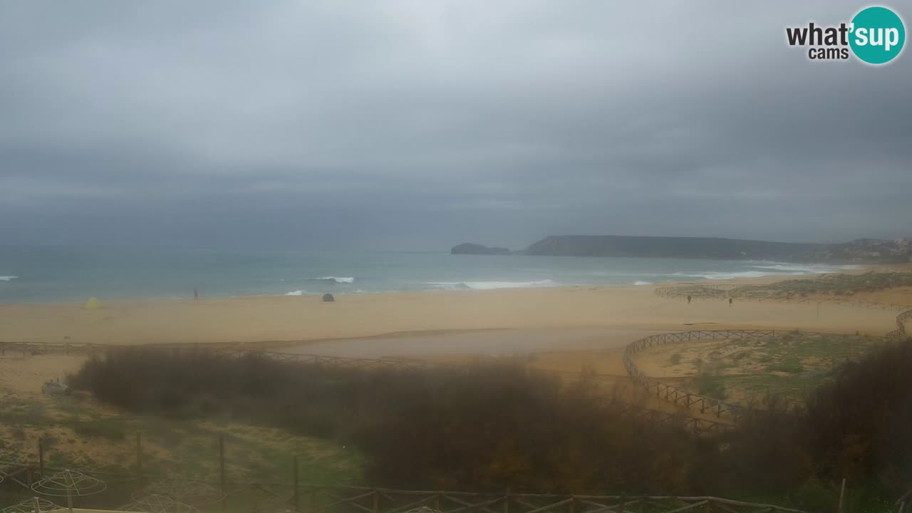 Webcam Torre dei Corsari – Liveblick auf den Strand von Punta Usai