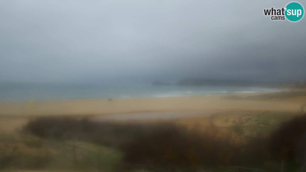 Cámara web Torre dei Corsari – Vista en directo de la playa desde Punta Usai