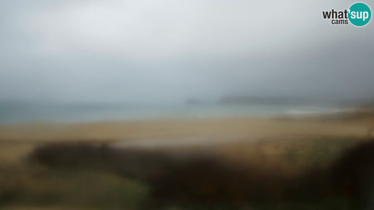 Cámara web Torre dei Corsari – Vista en directo de la playa desde Punta Usai