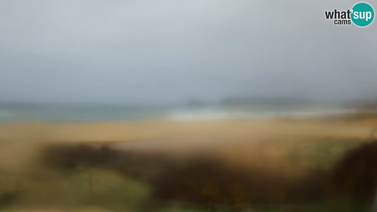 Cámara web Torre dei Corsari – Vista en directo de la playa desde Punta Usai