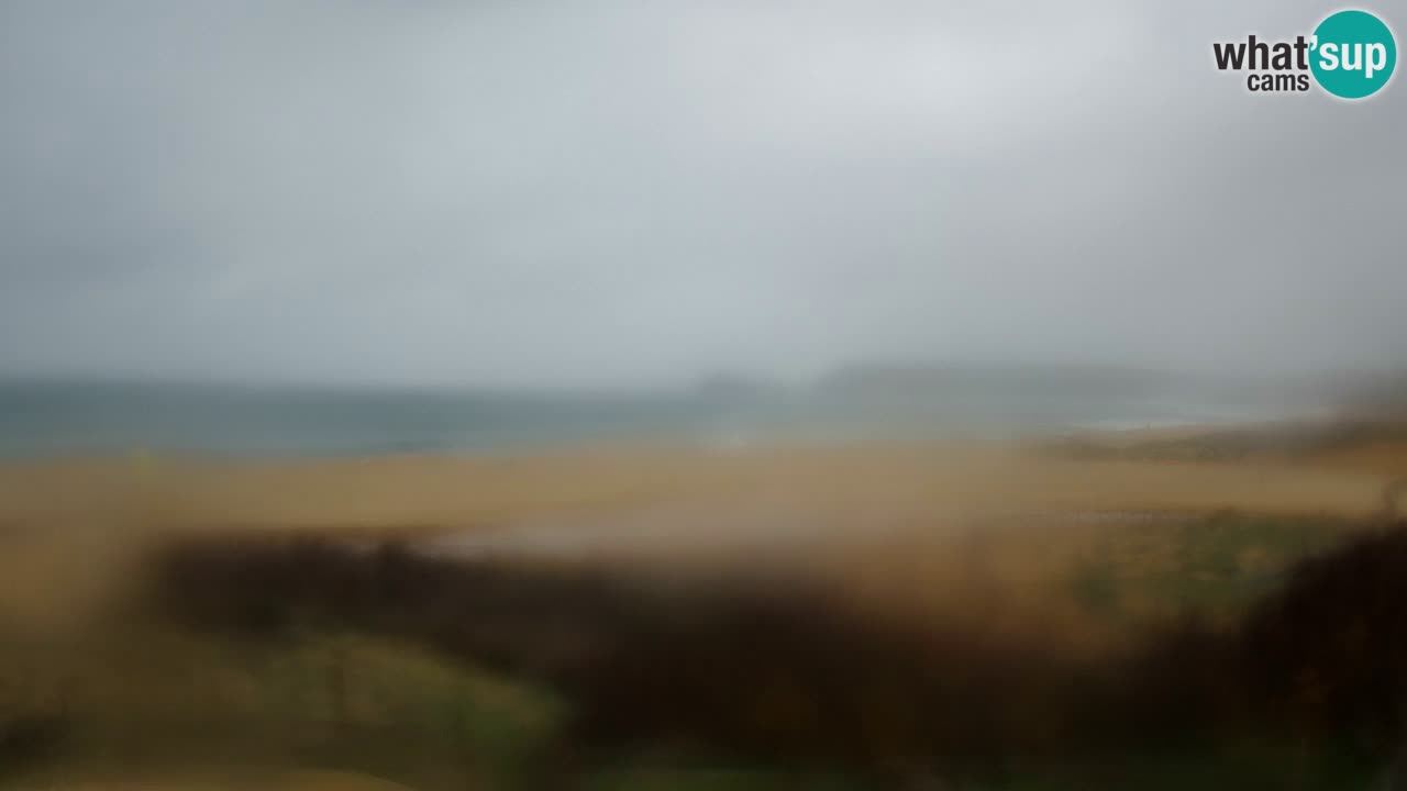 Webcam Torre dei Corsari – Vista live sulla spiaggia da Punta Usai