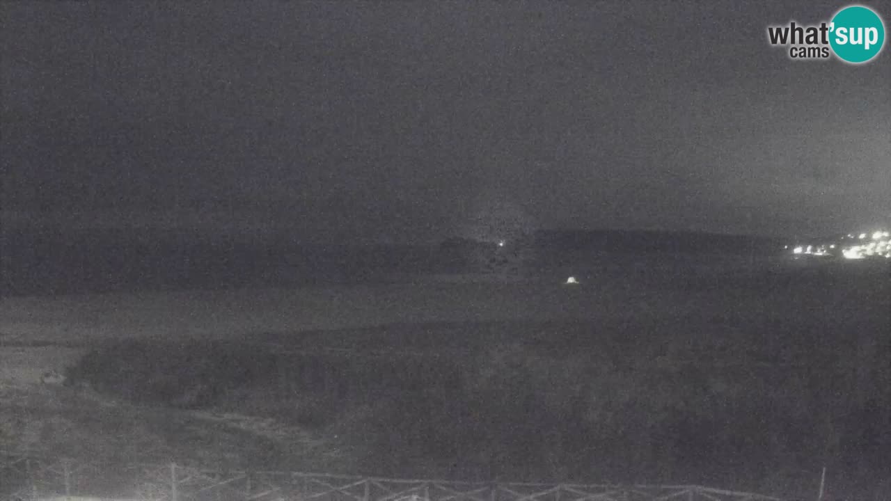 Webcam Torre dei Corsari – Vista live sulla spiaggia da Punta Usai