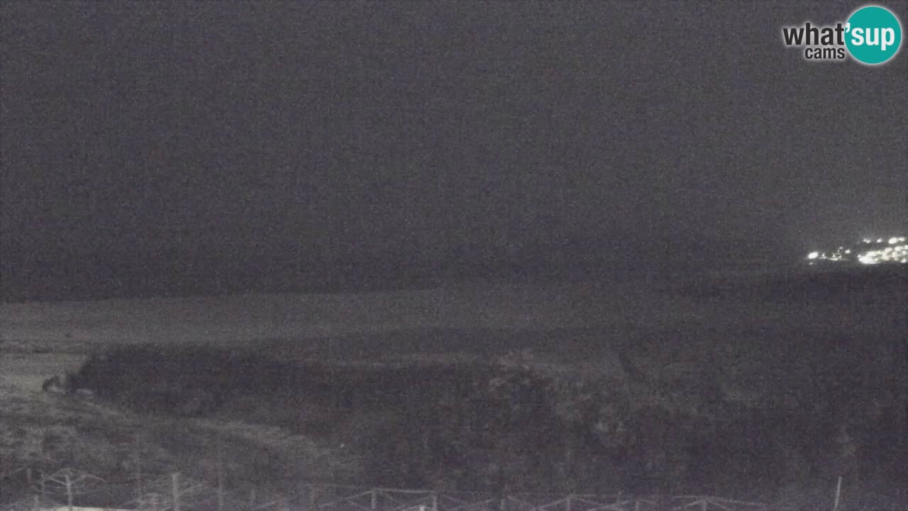 Webcam Torre dei Corsari – Liveblick auf den Strand von Punta Usai