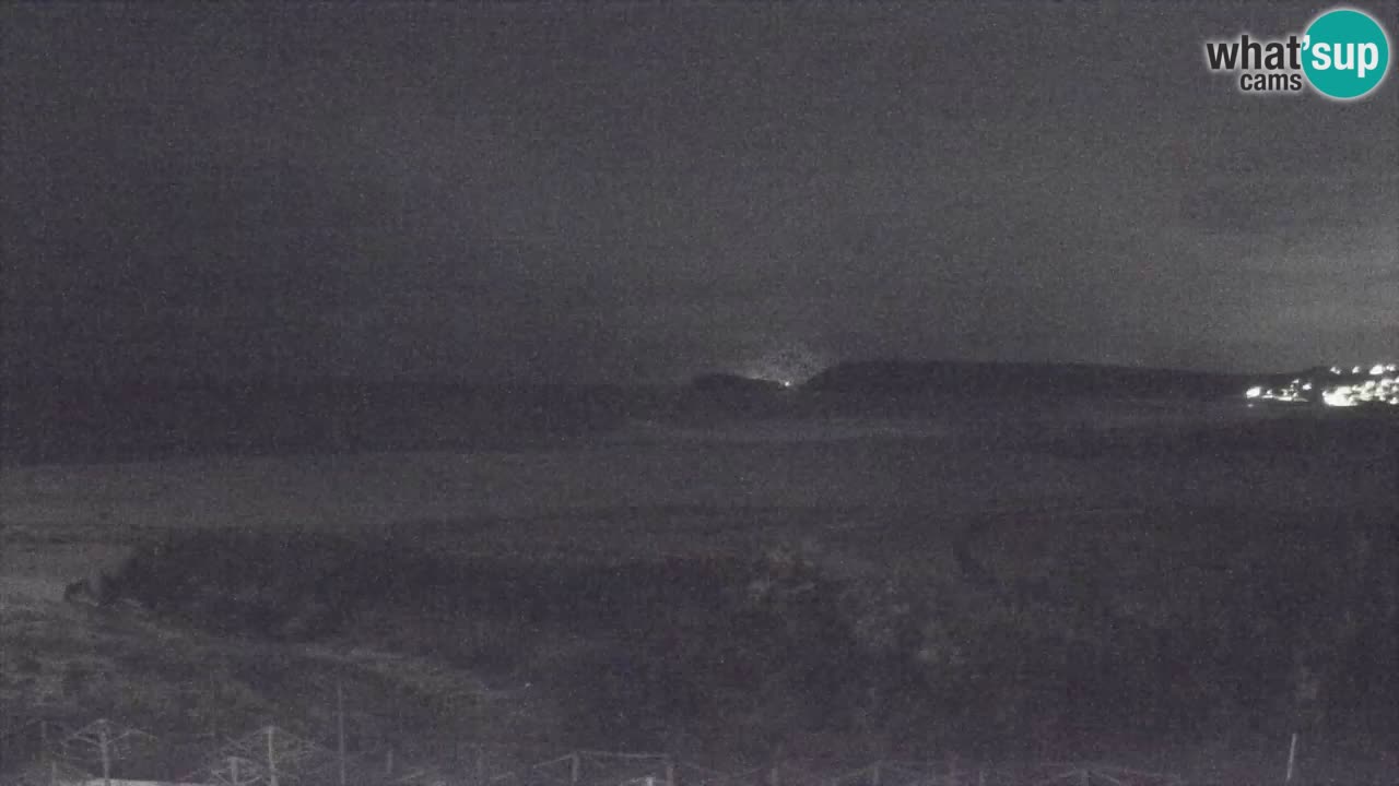 Cámara web Torre dei Corsari – Vista en directo de la playa desde Punta Usai