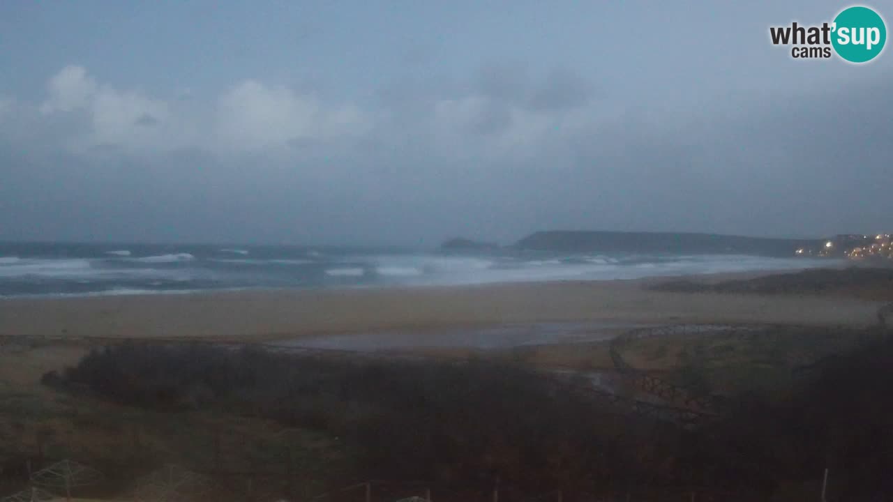 Webcam Torre dei Corsari – Vista live sulla spiaggia da Punta Usai