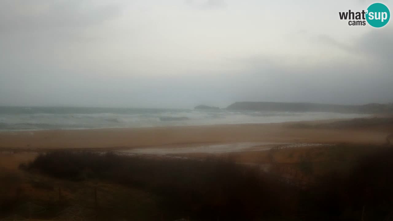 Webcam Torre dei Corsari – Live Beach View from Punta Usai