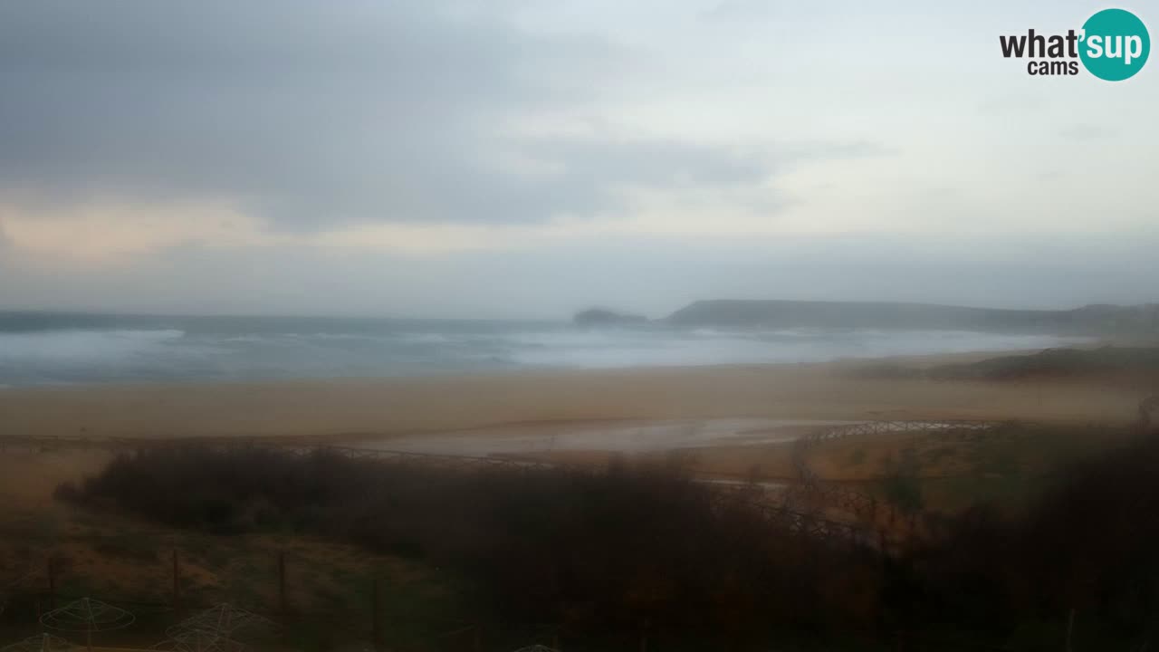 Webcam Torre dei Corsari – Live Beach View from Punta Usai