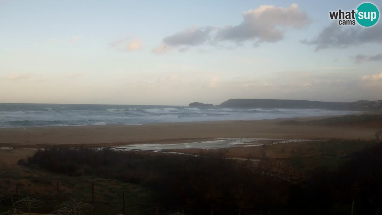 Webcam Torre dei Corsari – Live Beach View from Punta Usai