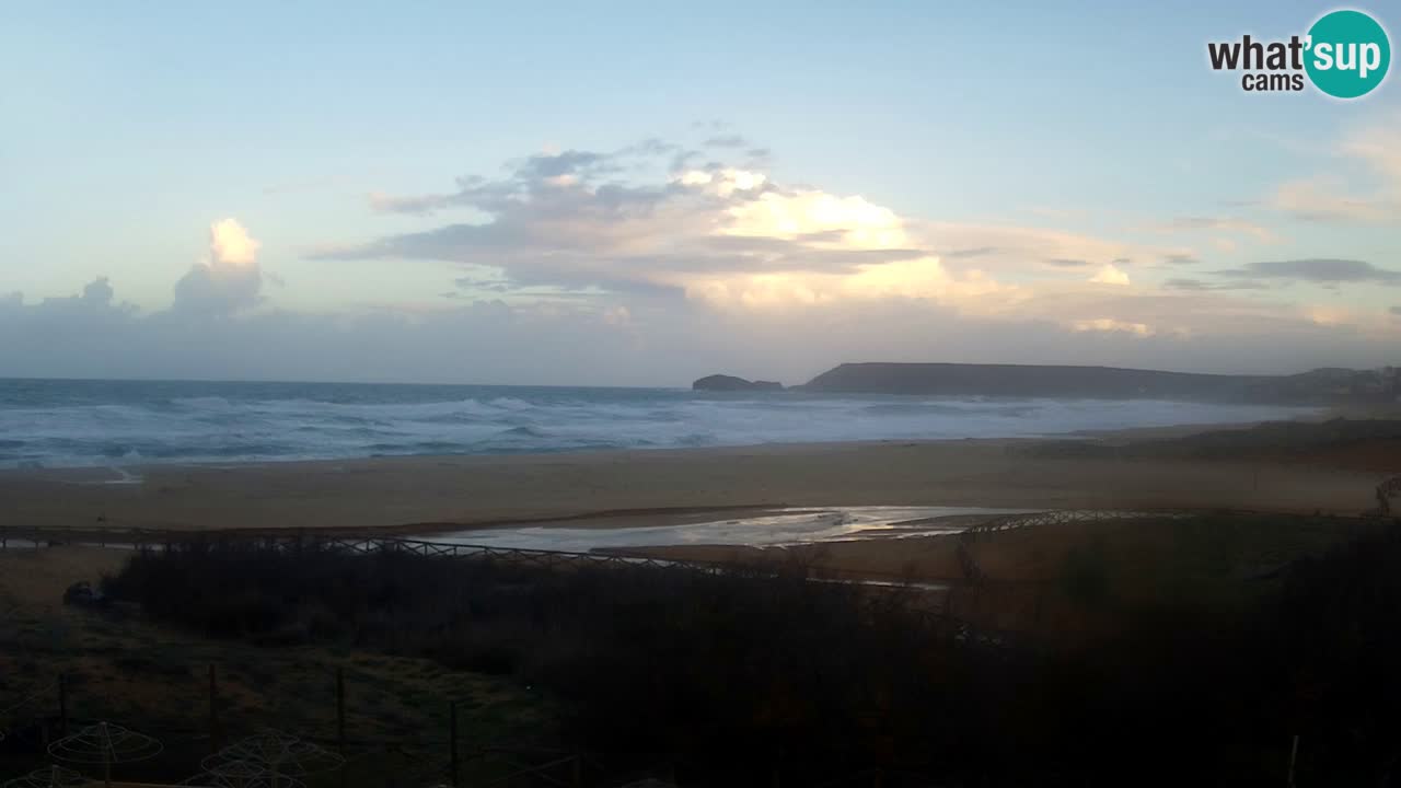 Webcam Torre dei Corsari – Live Beach View from Punta Usai