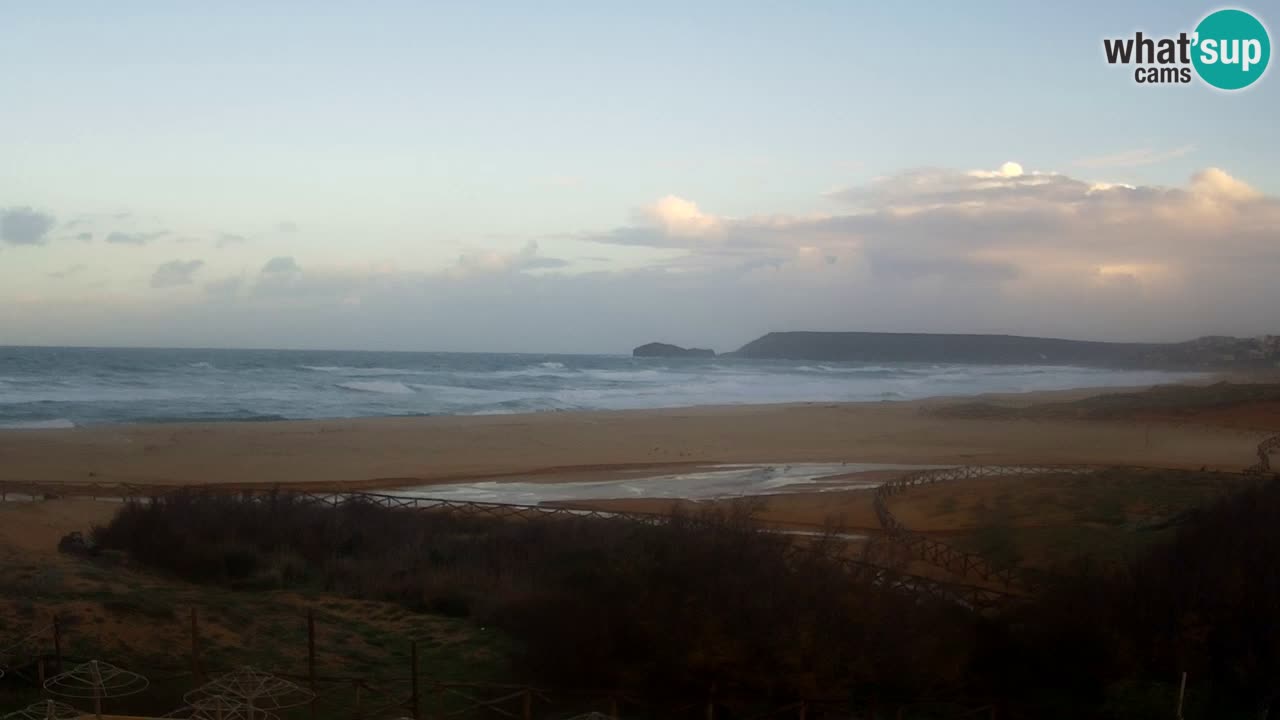 Webcam Torre dei Corsari – Liveblick auf den Strand von Punta Usai