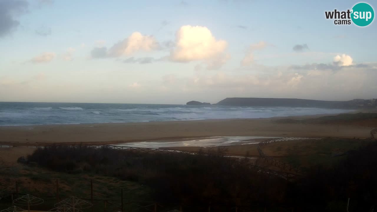 Webcam Torre dei Corsari – Live Beach View from Punta Usai