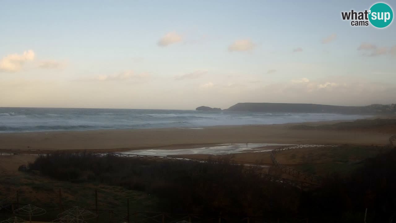 Webcam Torre dei Corsari – Live Beach View from Punta Usai