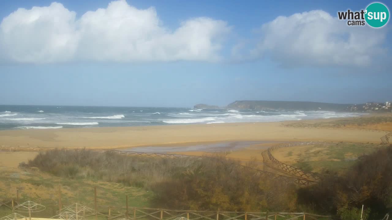 Webcam Torre dei Corsari – Live Beach View from Punta Usai