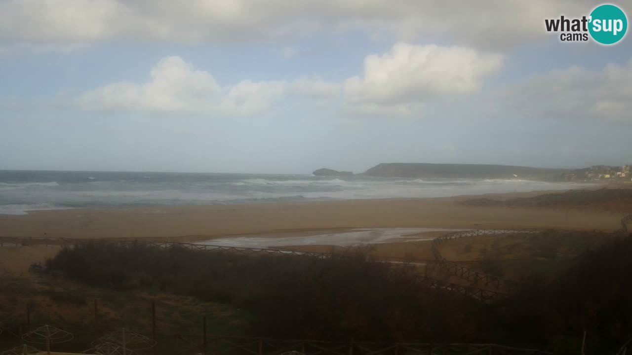 Webcam Torre dei Corsari – Live Beach View from Punta Usai