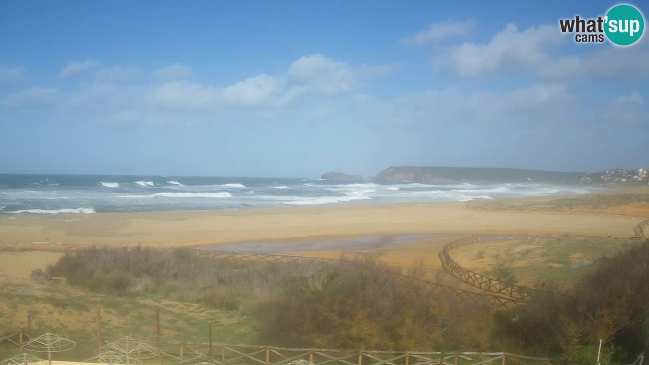 Webcam Torre dei Corsari – Live Beach View from Punta Usai