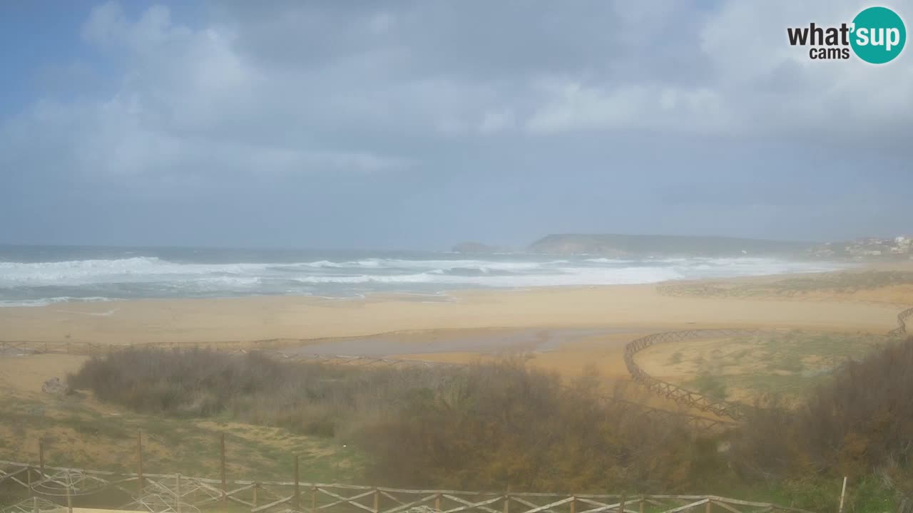 Webcam Torre dei Corsari – Live Beach View from Punta Usai