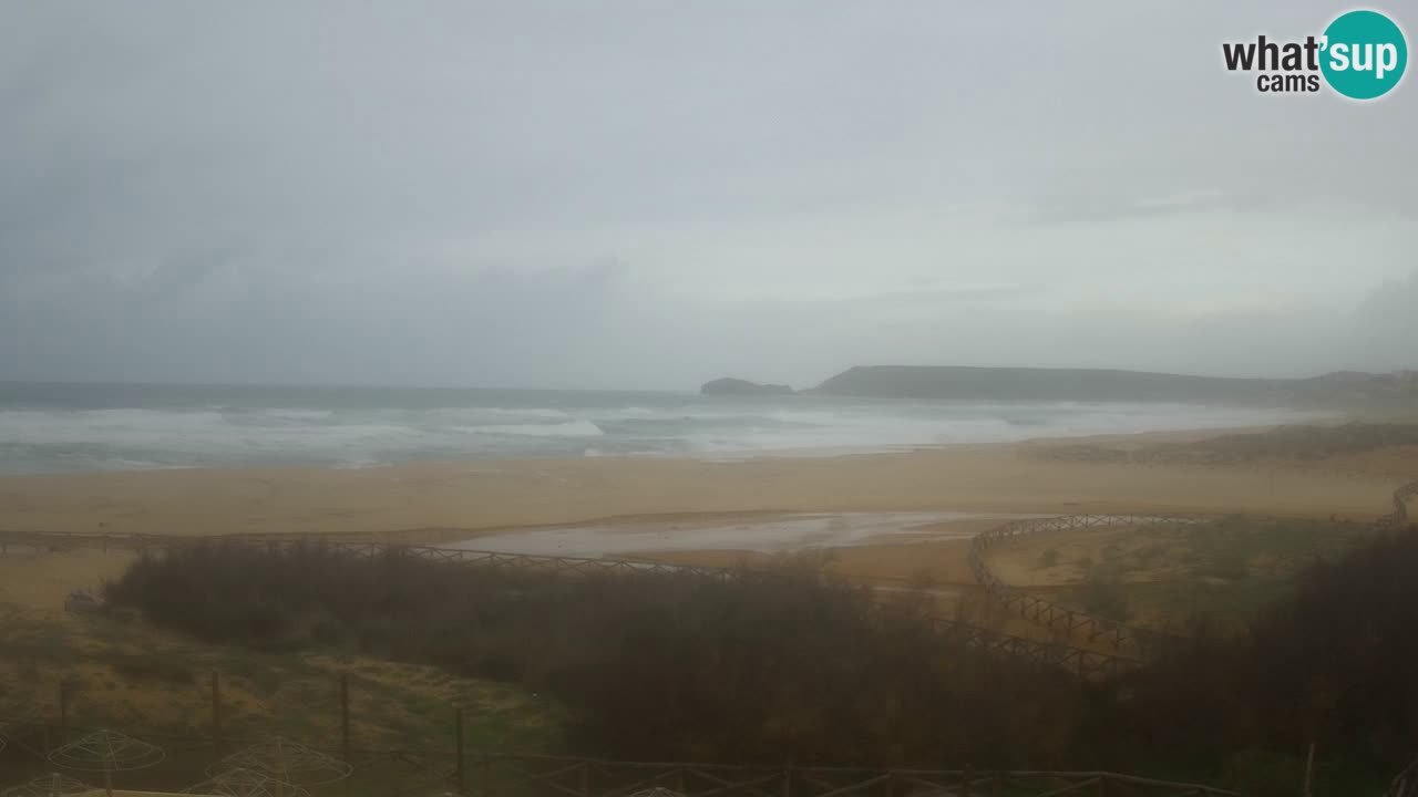 Webcam Torre dei Corsari – Live Beach View from Punta Usai