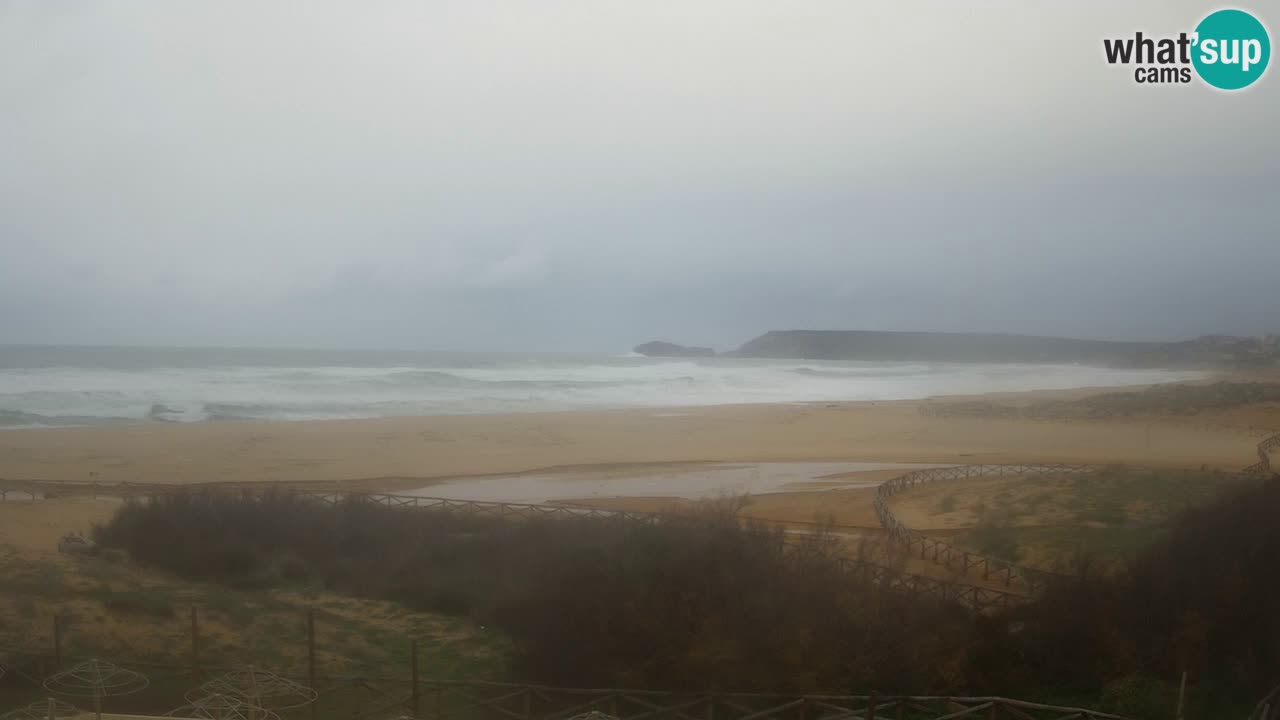 Webcam Torre dei Corsari – Live Beach View from Punta Usai