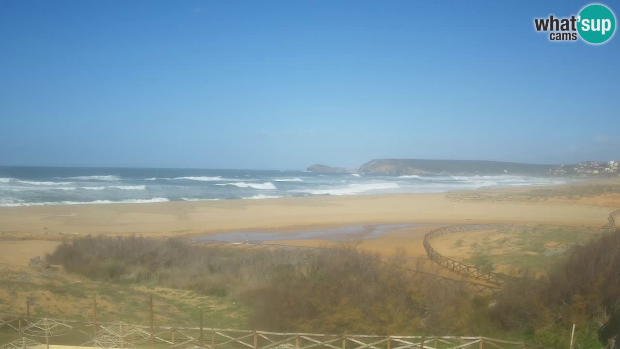 Webcam Torre dei Corsari – Live Beach View from Punta Usai