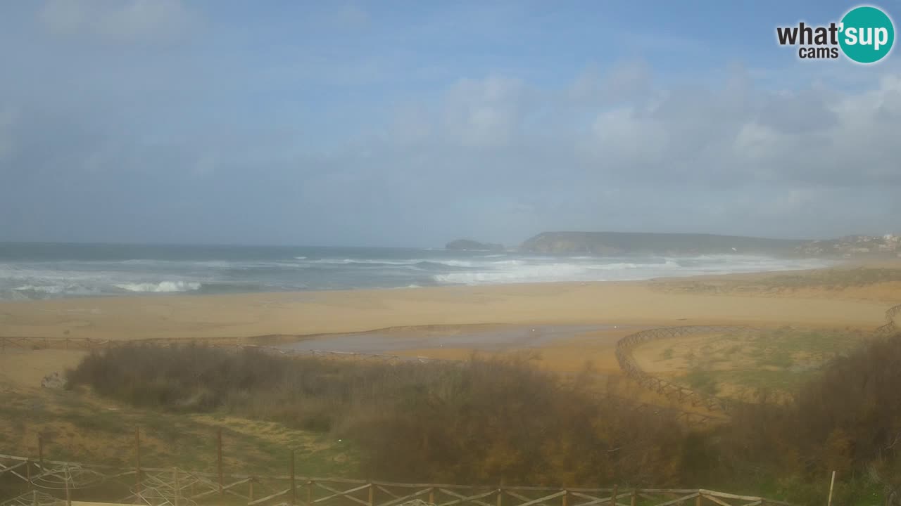 Webcam Torre dei Corsari – Live Beach View from Punta Usai