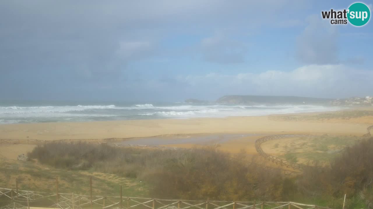 Webcam Torre dei Corsari – Live Beach View from Punta Usai