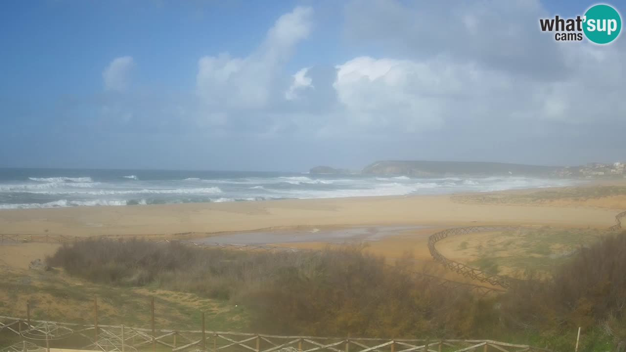 Webcam Torre dei Corsari – Live Beach View from Punta Usai