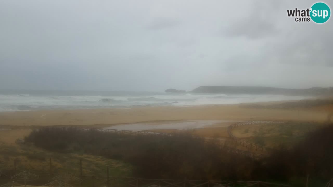 Webcam Torre dei Corsari – Live Beach View from Punta Usai