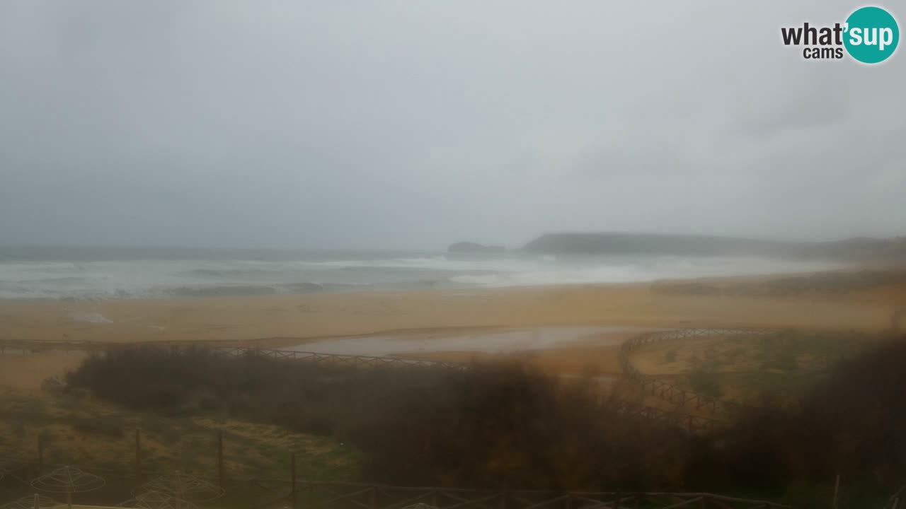 Webcam Torre dei Corsari – Liveblick auf den Strand von Punta Usai