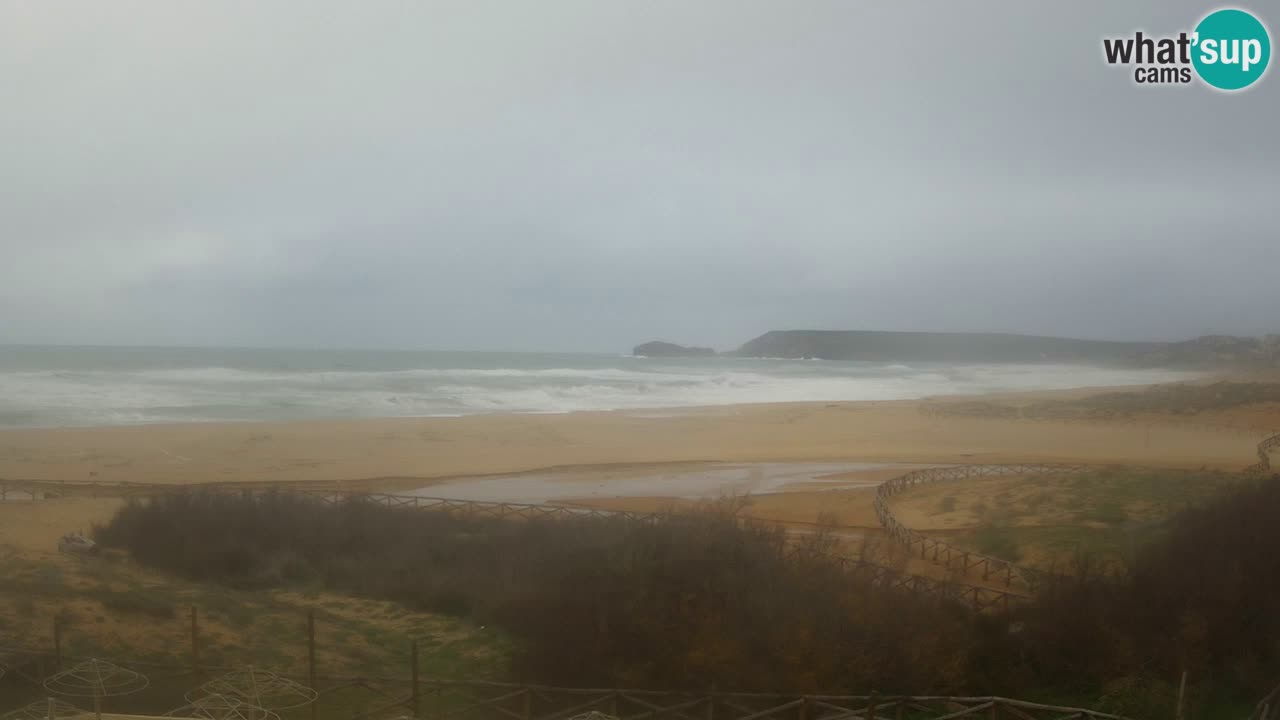 Webcam Torre dei Corsari – Live Beach View from Punta Usai