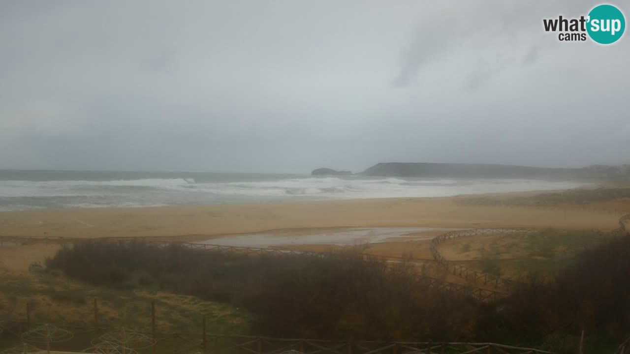 Webcam Torre dei Corsari – Live Beach View from Punta Usai