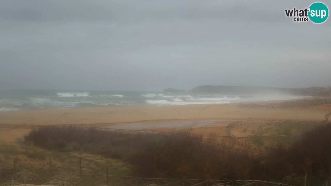 Webcam Torre dei Corsari – Live Beach View from Punta Usai