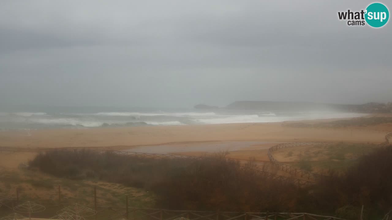 Webcam Torre dei Corsari – Live Beach View from Punta Usai